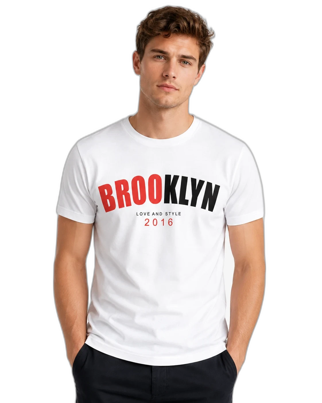 Modelo vestindo a linha Street Shirt Brooklyn